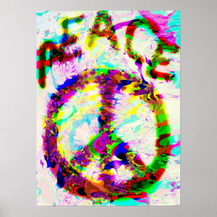 PEACE print Poster