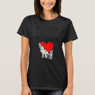 Peace Rescue Mama Animal Protect Pet Animal Liebe T-Shirt