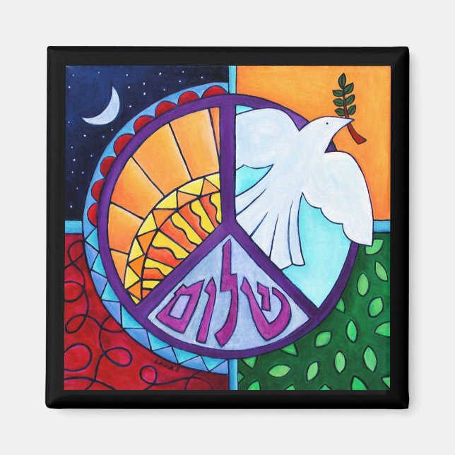 Peace Rising Magnet (Vorne)