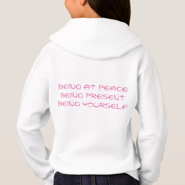 Peace Rose Hoodie (Rückseite)