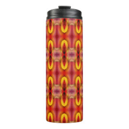 Peace Rose Ikat 7  Thermosbecher
