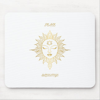 Peace Sessings Mouse Pad Mousepad
