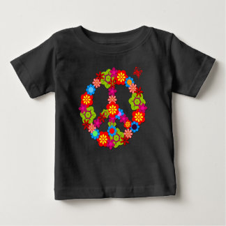 Peace Sign Bio Baby Baby T-shirt