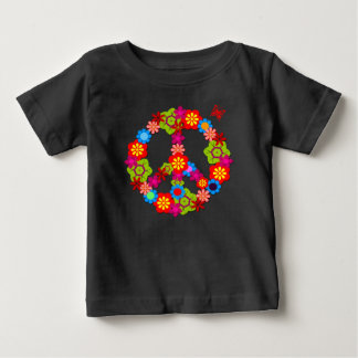 Peace Sign Bio Baby T-shirt