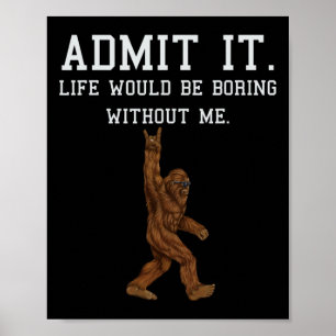 Peace Sign Bones Halloween Skeleton Hand Fingers F Poster