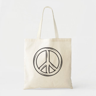 Peace Sign Fingers T - Shirt Peace Sign Hand Shirt Tragetasche