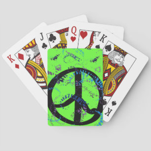 Peace Sign Jumbo Cards Spielkarten