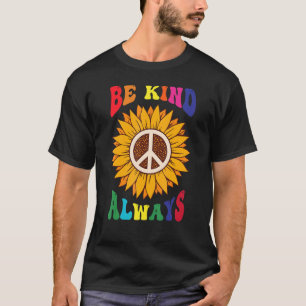 Peace Sign Liebe 60er 70er Gefärbte Krawatte Hippi T-Shirt