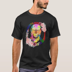Peace Sign Liebe 60er 70er Jahre Hippie Colorful S T-Shirt