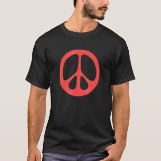 Peace Sign Minimalistisch Simple Sixties 60er Retr T-Shirt