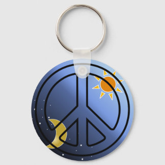 Peace Sign Schlüsselanhänger