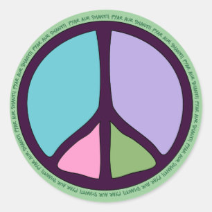 Peace Sign Sticker