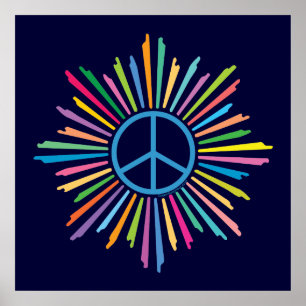 Peace Sign Symbol Poster