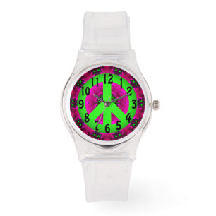 Peace Sign Watch Armbanduhr