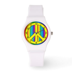 Peace Sign Watch Armbanduhr