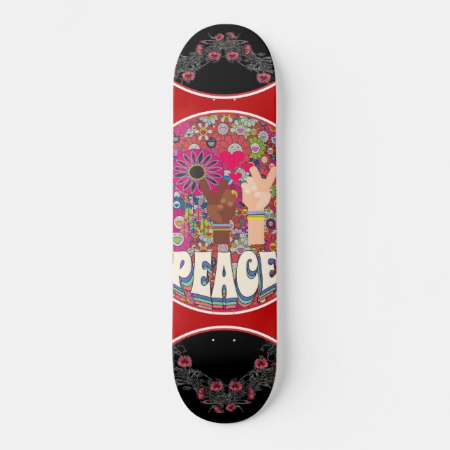 Peace Skateboard (Vorderseite)