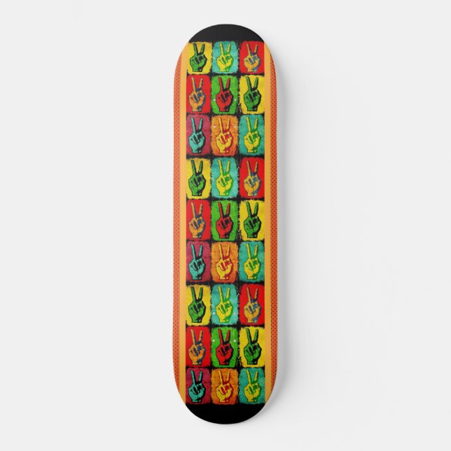 Peace Skateboard (Vorderseite)