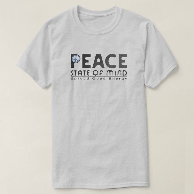 Peace State of Mind T Shirt (Design vorne)