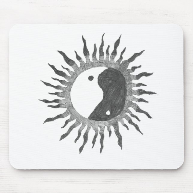 Peace Sun Mousepad (Vorne)
