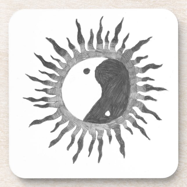 Peace Sun Untersetzer (Vorderseite)