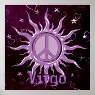 Peace Sun Virgo Poster