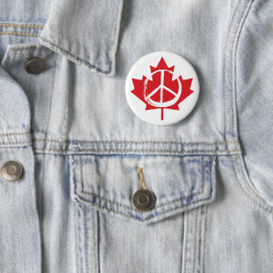 Peace Symbol Kanada ist nicht zum Verkauf in den U Button