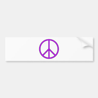 Peace Symbol Sign Love Hippie Anti War Protest Autoaufkleber