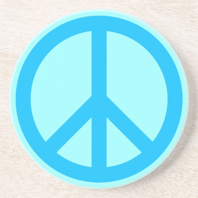 Peace Symbol Untersetzer (Vorne)