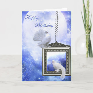 Peace Taube Birthday Card Karte