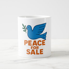 Peace Themed Coffe Mug ,Traveller Mug Jumbo-Tasse