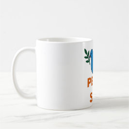 Peace Themed Coffe Mug ,Traveller Mug Kaffeetasse