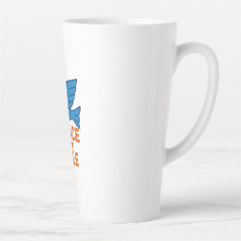 Peace Themed Coffe Mug ,Traveller Mug Milchtasse