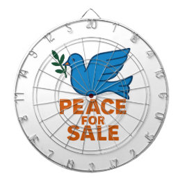 Peace Themed Dartscheibe