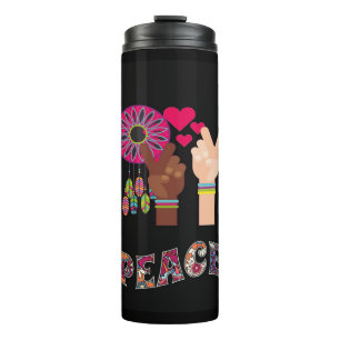 Peace Thermal Tumbler Thermosbecher