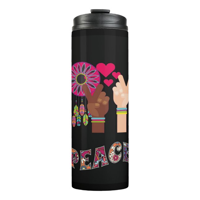 Peace Thermal Tumbler Thermosbecher (Vorderseite)