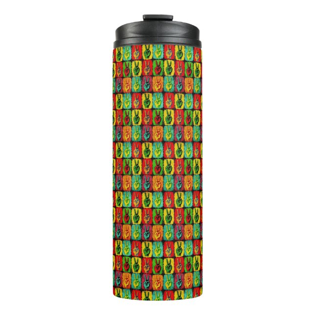 Peace Thermal Tumbler Thermosbecher (Vorderseite)