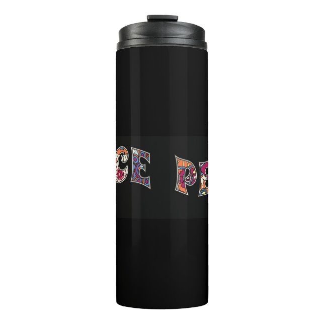 Peace Thermal Tumbler Thermosbecher (Vorderseite)