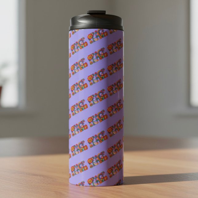 Peace Thermal Tumbler Thermosbecher (Von Creator hochgeladen)