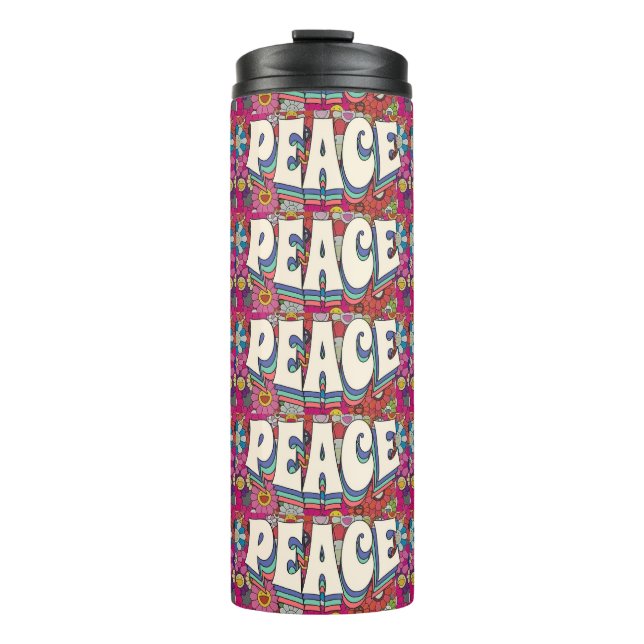 Peace Thermal Tumbler Thermosbecher (Vorderseite)