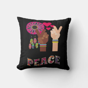 Peace Throw Kissen