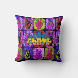 Peace Throw Kissen