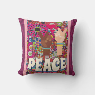 Peace Throw Kissen