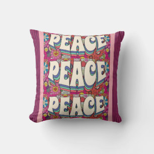 Peace Throw Kissen