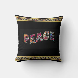 Peace Throw Kissen