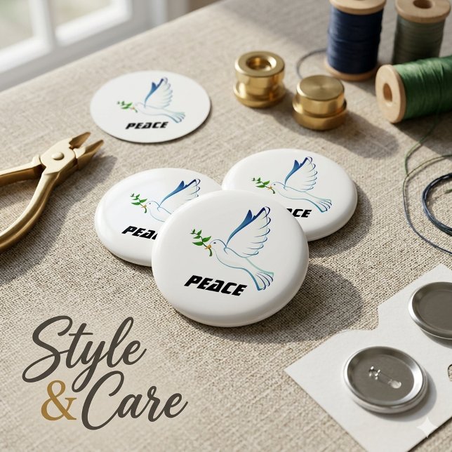 Peace Todler Tops & T - Shirt Button (Peace Toddler Tops & T-Shirts Button)