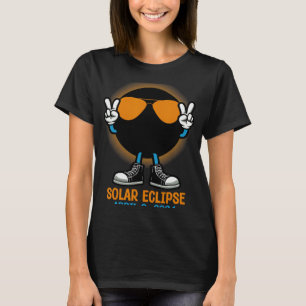 Peace Totality Solar Eclipse April 8 2024 Women T-Shirt