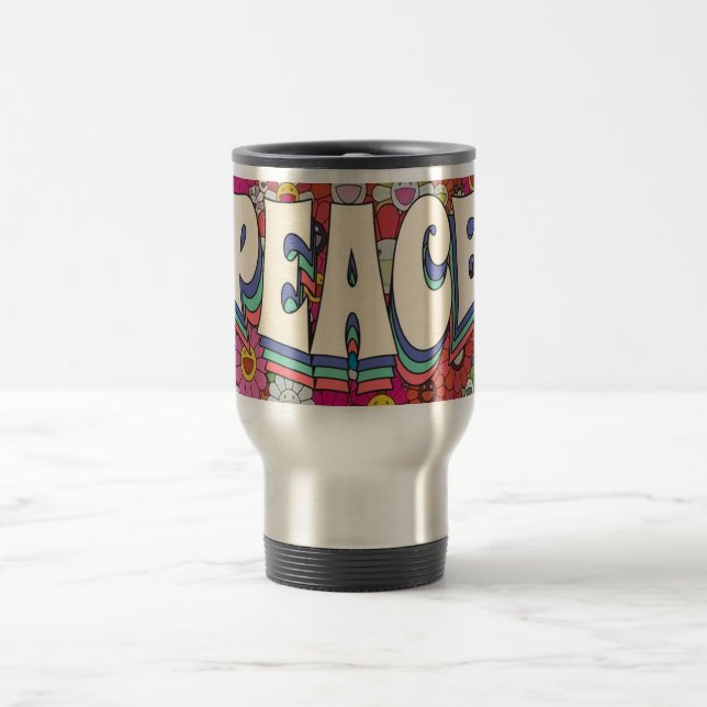 Peace Travel Mug Reisebecher (Mittel)