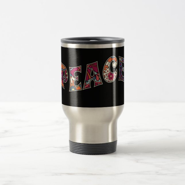Peace Travel Mug Reisebecher (Mittel)