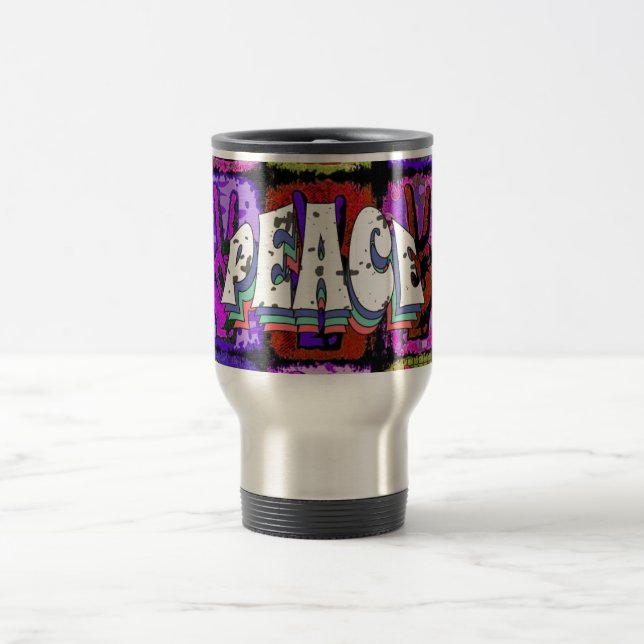 Peace Travel Mug Reisebecher (Mittel)