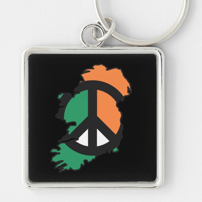 Peace United Ireland Schlüsselanhänger (Vorne)